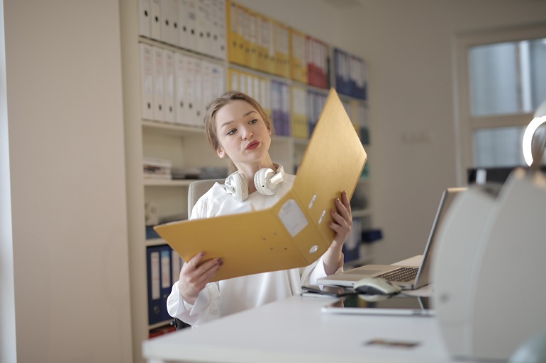 An auditor undertaking an audit